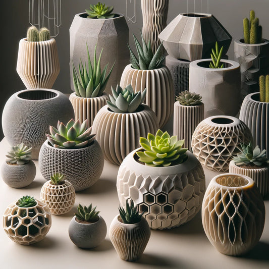 Maceteros de Impresión 3D: Innovaciones para un Jardín Sostenible